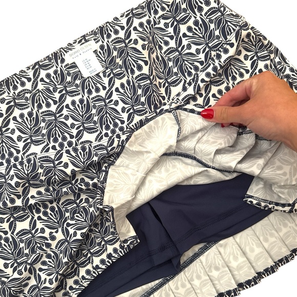 NWT Sigrid Olsen Asymmetrical Pleated Hem Skort - Picture 5 of 5